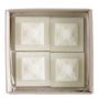 Scent diffusers - Box of 4 Azulejo scented wax melt decorations - Mandarin Blossom - MATHILDE M.