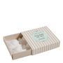 Diffuseurs de parfums - Boîte de 4 décors fondants en cire parfumée Ange - Poudre de Riz - MATHILDE M.