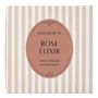 Diffuseurs de parfums - Boîte de 4 décors fondants en cire parfumée C?ur Brodé - Rose Élixir - MATHILDE M.