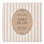 Scent diffusers - Box of 4 melting decorations in scented wax Bow - Linen Voile - MATHILDE M.