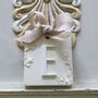 Senteurs - Décor parfumé lettre E - Voile de Lin - MATHILDE M.