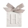 Senteurs - Décor parfumé lettre H - Voile de Lin - MATHILDE M.