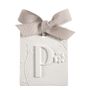 Senteurs - Décor parfumé lettre P - Voile de Lin - MATHILDE M.
