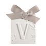 Senteurs - Décor parfumé lettre V - Voile de Lin - MATHILDE M.