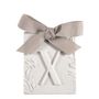 Scents - Letter X scented decor - Linen Voile - MATHILDE M.
