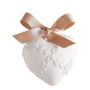 Senteurs - Décor parfumé Coeur brodé - Grand modèle - Rose Élixir - MATHILDE M.
