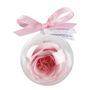Savons - Boule de savon Rose parfumée rose et blanche - Parfum Rose - MATHILDE M.