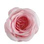 Savons - Boule de savon Rose parfumée rose et blanche - Parfum Rose - MATHILDE M.