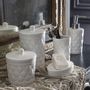 Ceramic - Set of 2 Boudoir Précieux cotton pots - MATHILDE M.
