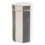 Céramique - Pot à coton Madame de Récamier - Gris - MATHILDE M.