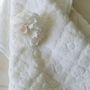 Bath towels - Guest towel Douceur Florale white - MATHILDE M.