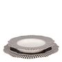 Assiettes de réception - Assiette à dessert Madame de Récamier - Gris foncé - MATHILDE M.