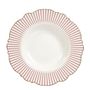 Formal plates - Madame de Récamier soup plate - Pink - MATHILDE M.