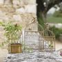 Children's decorative items - Set of 2 gold metal bird cages - MATHILDE M.