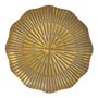 Platter and bowls - Golden tray on foot - MATHILDE M.