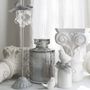 Platter and bowls - Pic display for gray scented decorations - Large model - MATHILDE M.