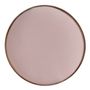 Plats et saladiers - Plateau rond tapissier pour décor parfumé - Rose - MATHILDE M.