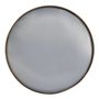 Platter and bowls - Round upholstered tray for scented decor - Gray - MATHILDE M.