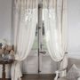 Curtains and window coverings - Beige and ecru Boudoir sheer - MATHILDE M.