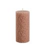 Bougies - Bougie décorative Fleur rose foncé - Petit modèle - H. 15 cm - MATHILDE M.