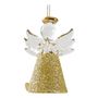Objets de décoration - Coffret de 3 petits anges en verre pailletés dorés - MATHILDE M.