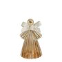 Decorative objects - Golden luminous angel - Small model - H. 15 cm - MATHILDE M.
