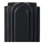 Table lamps - ACHILLE lamp base in black metal - 21 x 13 x 50 cm - BLANC D'IVOIRE