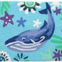 Other caperts - small rug jellybean whale - KARENA INTERNATIONAL