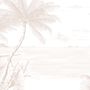Tapestries - Papier peint panoramique Echappée tropicale - ACTE-DECO