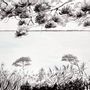 Tissus d'ameublement - Papier peint panoramique Sur les bords du lac - ACTE-DECO