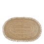 Rugs - OVAL jute rug - 250 x 140 cm - BLANC D'IVOIRE