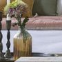 Vases - Vase en verre givré - Ambre - BLANC D'IVOIRE