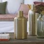 Vases - ELIAS vase in gold metal - Medium model - H. 28 cm - BLANC D'IVOIRE