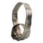 Decorative objects - INFINITE metal statue - Champagne - BLANC D'IVOIRE