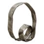 Decorative objects - INFINITE metal statue - Champagne - BLANC D'IVOIRE