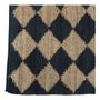 Tapis - Tapis DIAMANT en jute - 300 x 200 cm - BLANC D'IVOIRE