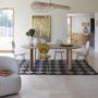 Tapis - Tapis DIAMANT en jute - 300 x 200 cm - BLANC D'IVOIRE