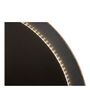 Mirrors - VICTORIA oval illuminated mirror in brass-finish metal - H. 104 cm - BLANC D'IVOIRE