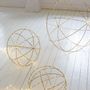 Decorative objects - HELIOS light ball - Large model - ø 80 cm - BLANC D'IVOIRE