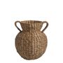 Vases - OASIS decorative amphora vase in wicker - Small model - H. 26 cm - BLANC D'IVOIRE