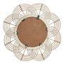 Miroirs - Miroir SOLEDAD rond en rotin - ø 61 cm - BLANC D'IVOIRE