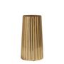 Vases - Vase Strié doré - BLANC D'IVOIRE