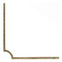 Mirrors - MARGAUX mirror in aged gold metal - H. 120 cm - BLANC D'IVOIRE