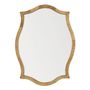 Miroirs - Miroir ANNA en rotin - H. 120 cm - BLANC D'IVOIRE