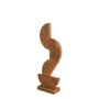 Decorative objects - ASMA statue in mango wood - Small model - 21.5 x 9.5 x 57 cm - BLANC D'IVOIRE