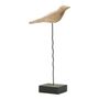 Objets de décoration - Set de deux statues OISEAUX en manguier et métal - BLANC D'IVOIRE