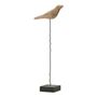 Objets de décoration - Set de deux statues OISEAUX en manguier et métal - BLANC D'IVOIRE