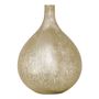 Vases - Vase bonbonne JEANNE en verre mercurisé doré - BLANC D'IVOIRE