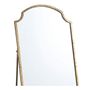 Mirrors - MARGAUX psyche mirror in aged gold metal - 50 x 170 cm - BLANC D'IVOIRE