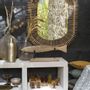 Decorative objects - FISH statue in mango wood and metal - Large model - BLANC D'IVOIRE